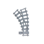 Wissel in bocht Links 90 graden R40